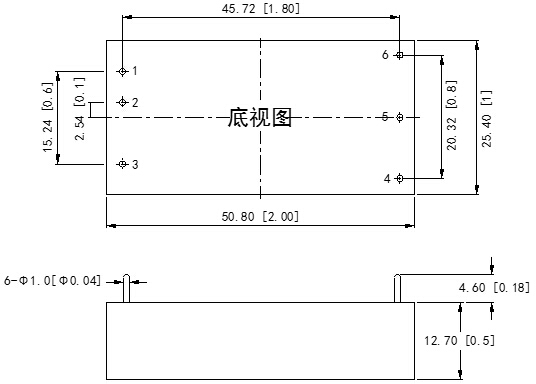 DC-DC鐵路電源模塊WDAT20-40系列(20-40W)